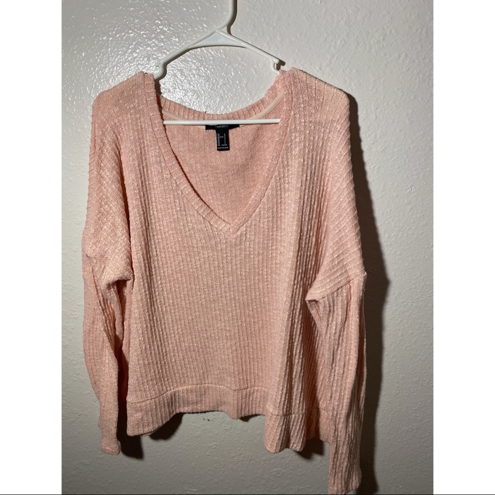Pink sweater